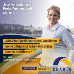 Charta Versichern-verbindet Kampagne-Probe-Partnerschaft