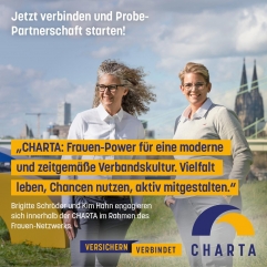 Charta Versichern-verbindet Kampagne-Probe-Partnerschaft